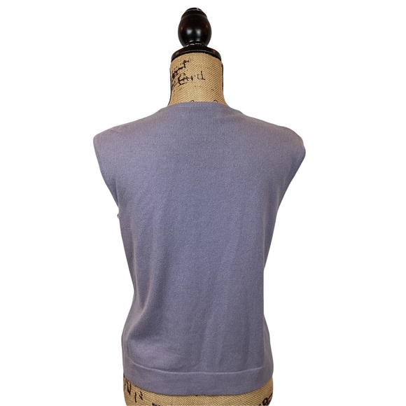 Jones New York Cashmere Tank & Cardigan Sweater Set - Picture 3 of 11